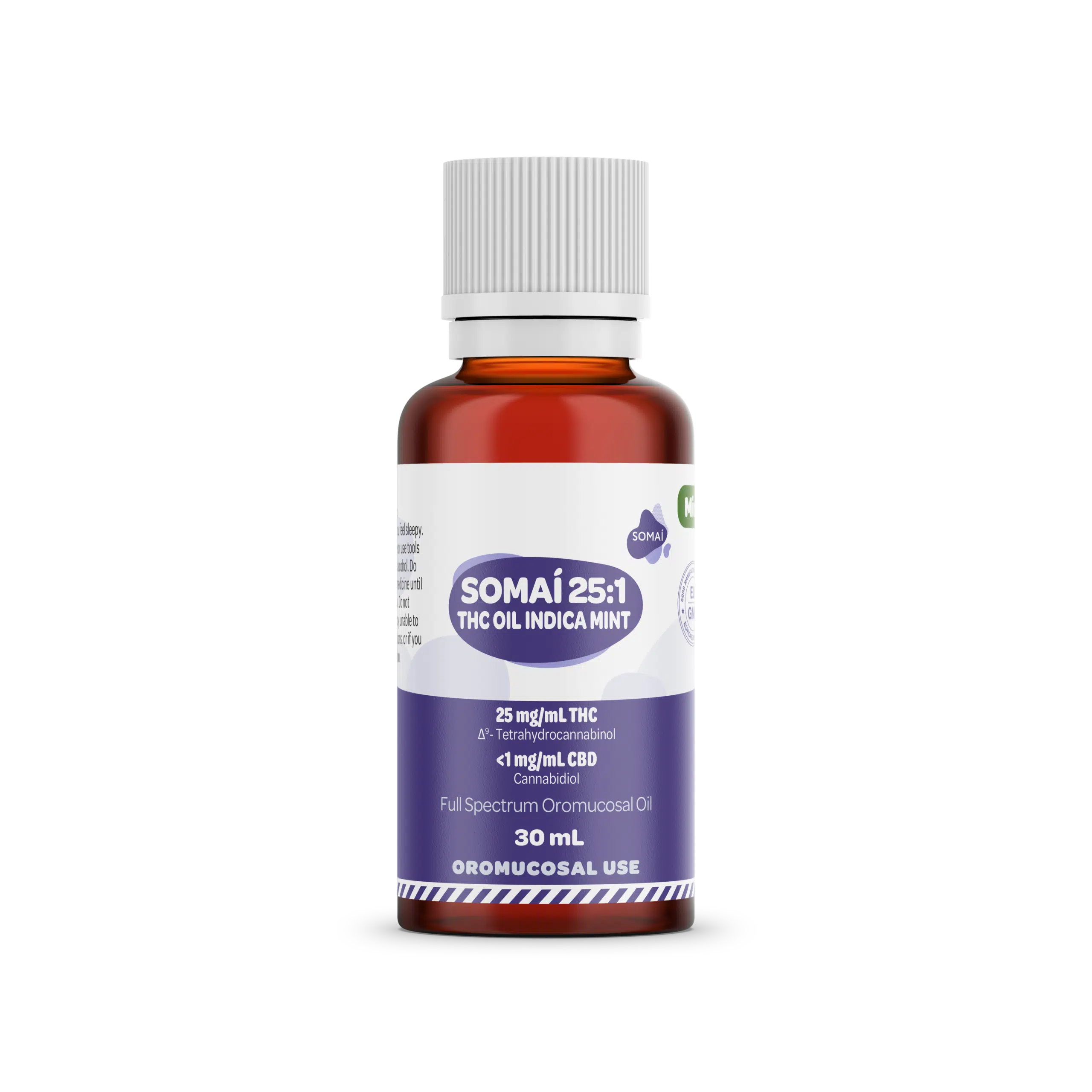 UK Bottle Indica Mint 25 1