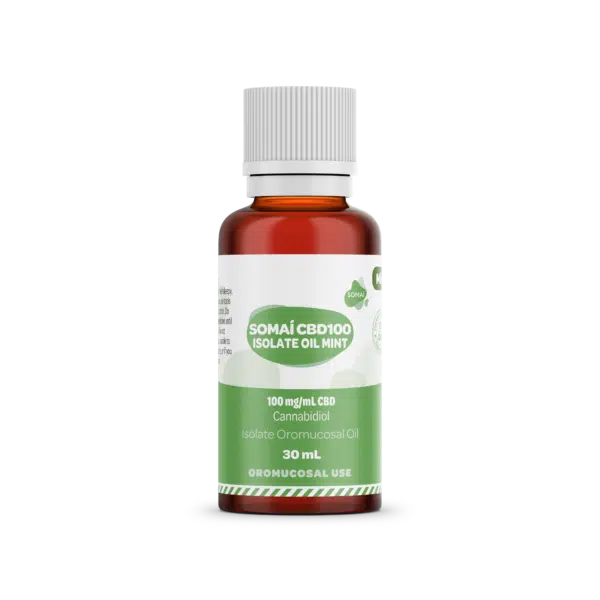 UK Bottle Indica Mint CBD100