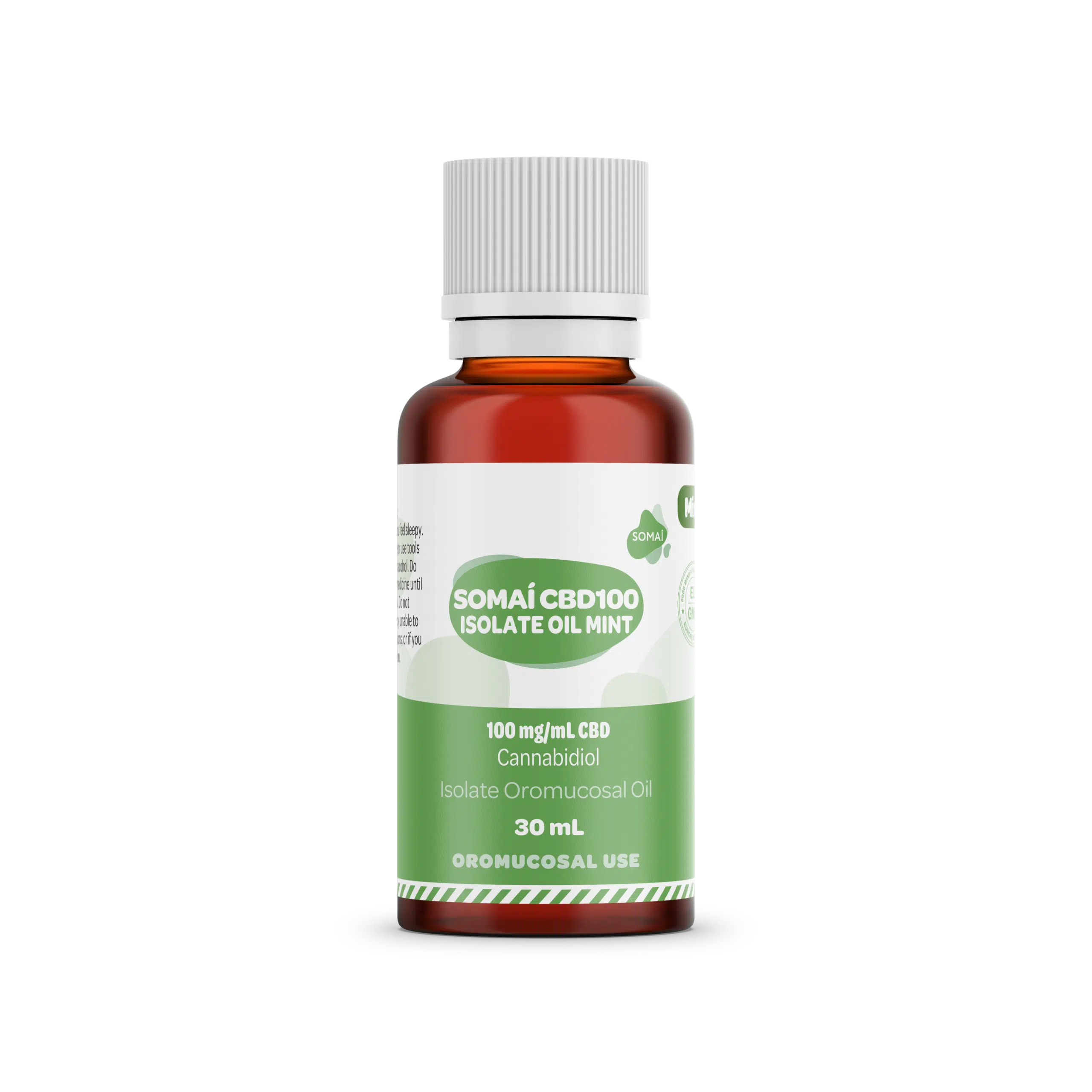 UK Bottle Indica Mint CBD100