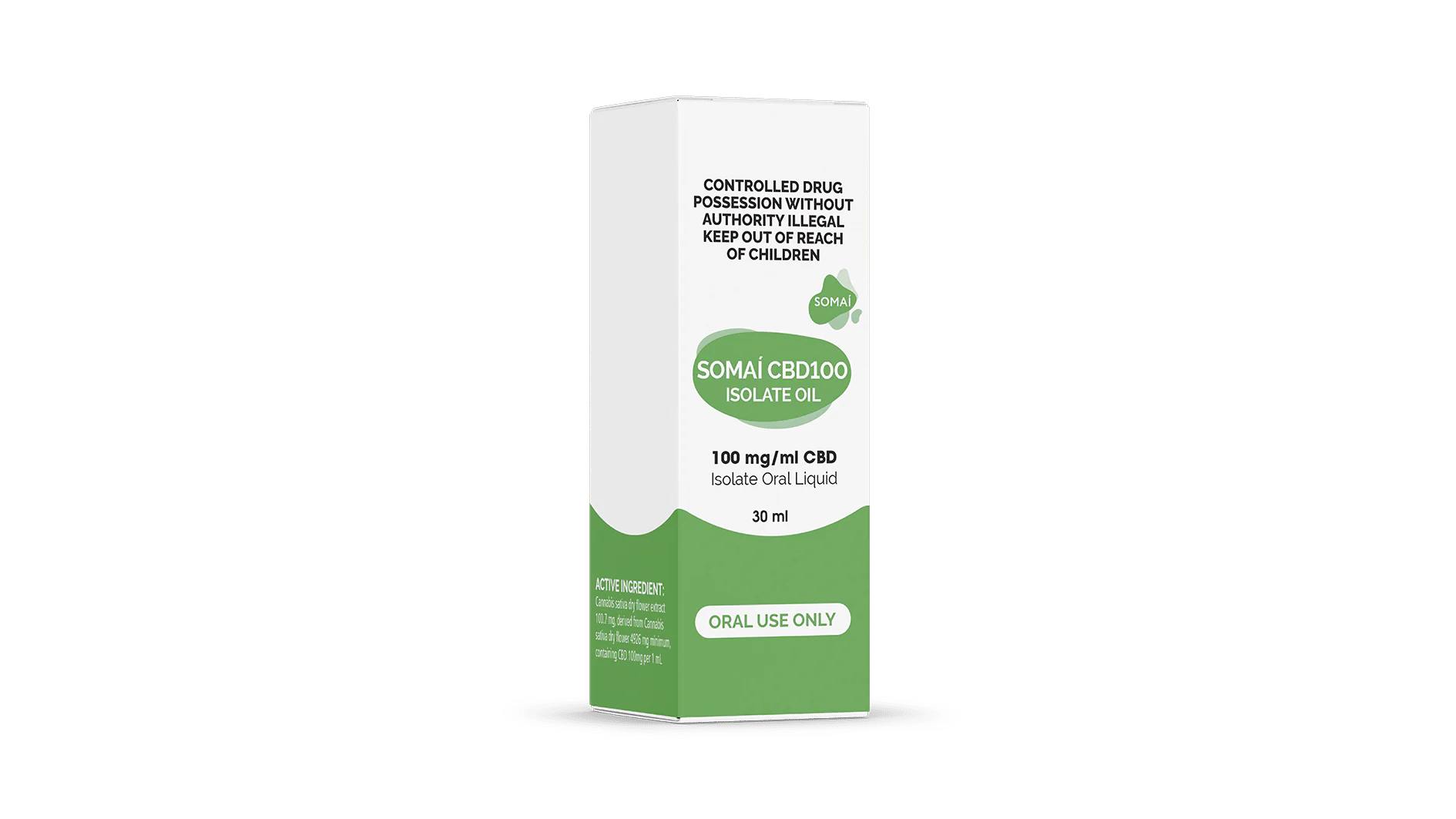 Box CBD100 Mockup